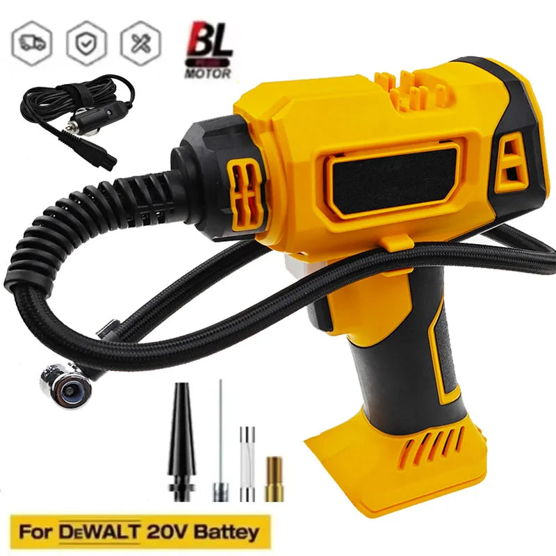 Fit DeWALT Battery Air Compressor Automatic Tire Inflator Cordless Zpaxo