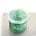 Crystal Mud Slime Fruit Coconut Soft Ceramic Chip Slice Decompressing Zpaxo green