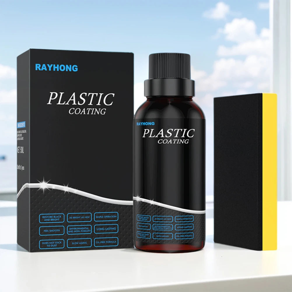Plastics Parts Refurbish Agent Car Interior Dashboard Panel Wax Zpaxo