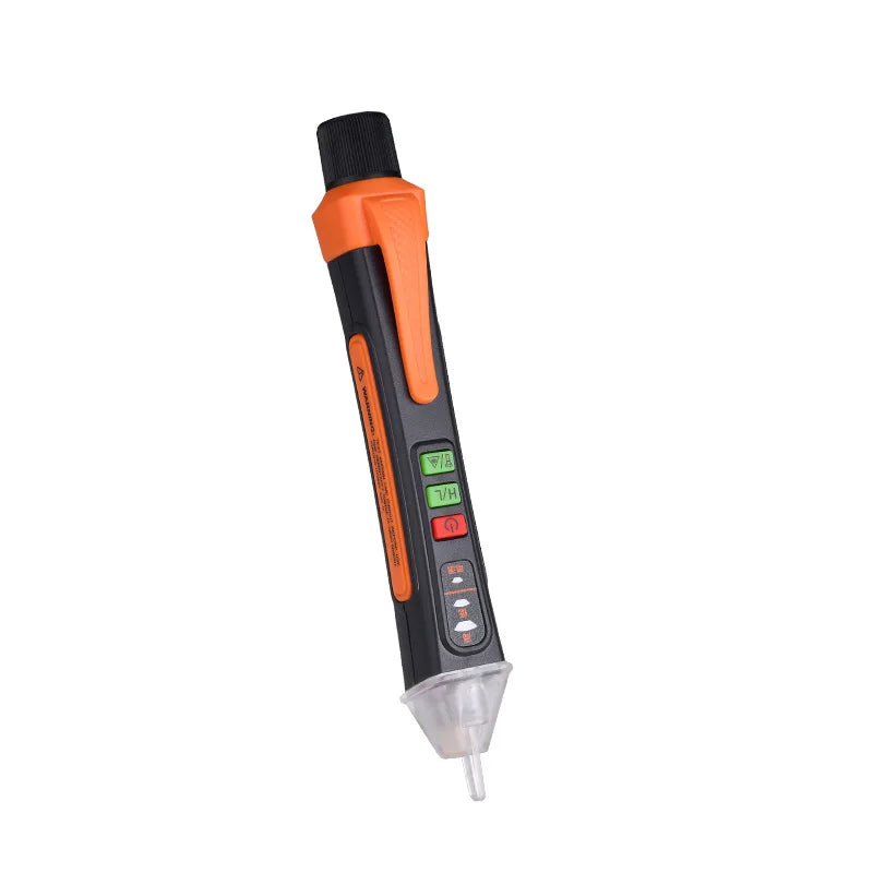 Smart Voltage Detector Household Non-contact Tester Pen Meter Zpaxo Orange