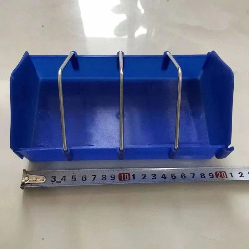 Thickened Bird Pigeon Feeder Trough Chicken Food Fountain Chick Zpaxo 20cm