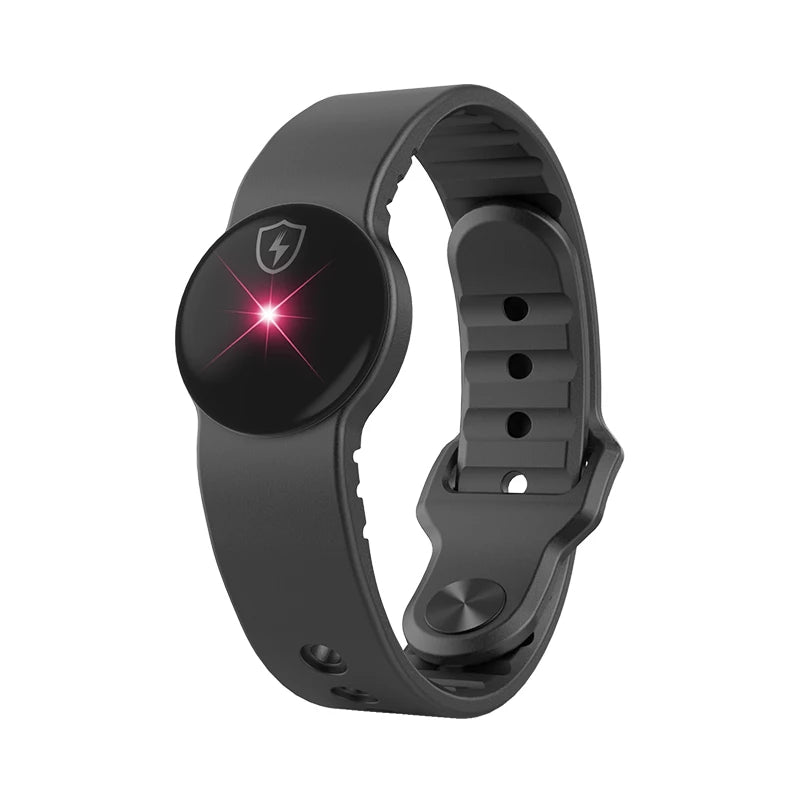 Anti-static Bracelet Wireless Safe Electrostatic Release Device Portable Wristband Static Eliminator Unisex Accessories Zpaxo Black-2