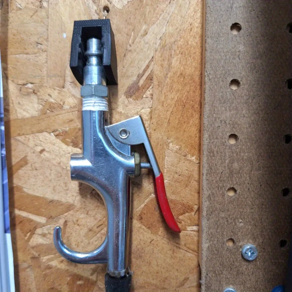 Pneumatic Tool Wall Mount Simple Practical Design Perfect Storing Zpaxo black