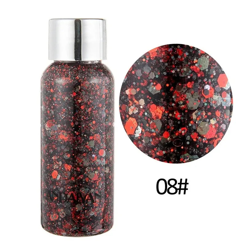 Eye Glitter Body Face Gel Art Waterproof Gloss Shine Multifunctional Zpaxo 08
