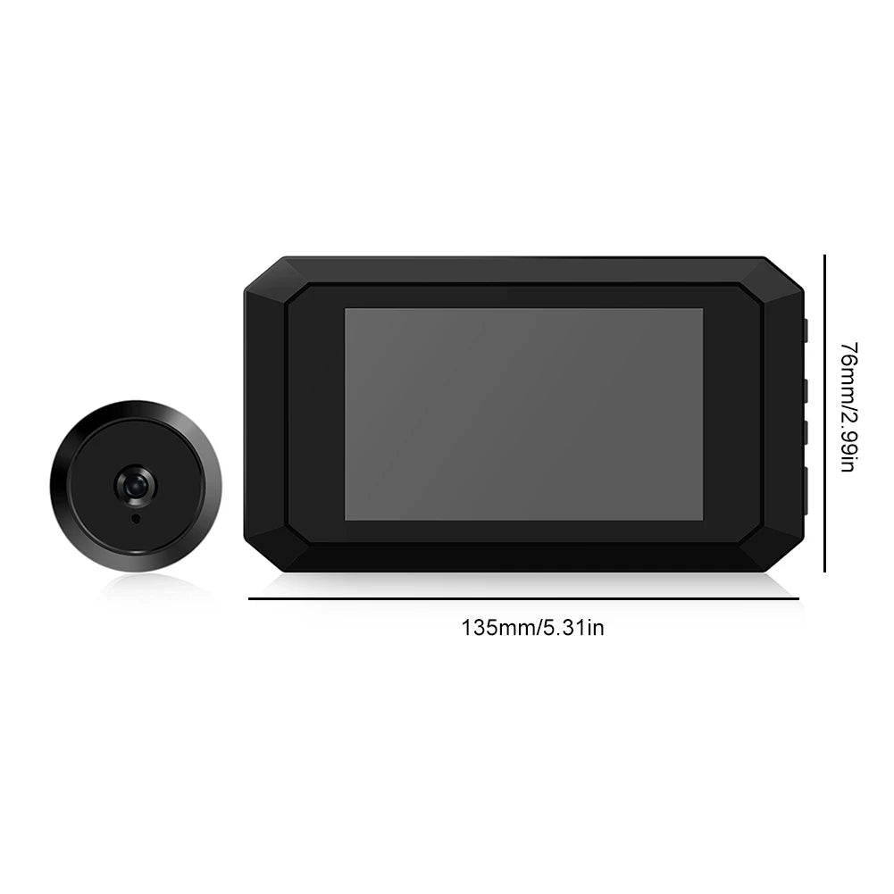 Digital Magic Eye Electronic Viewfinder Night Vision Video Door Zpaxo