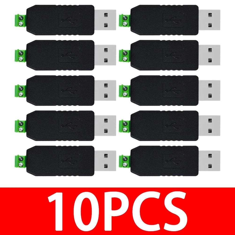 Universal USB-to-RS485 Converter: Compatible with Windows (XP/Vista/7), Linux & macOS Zpaxo 10pcs