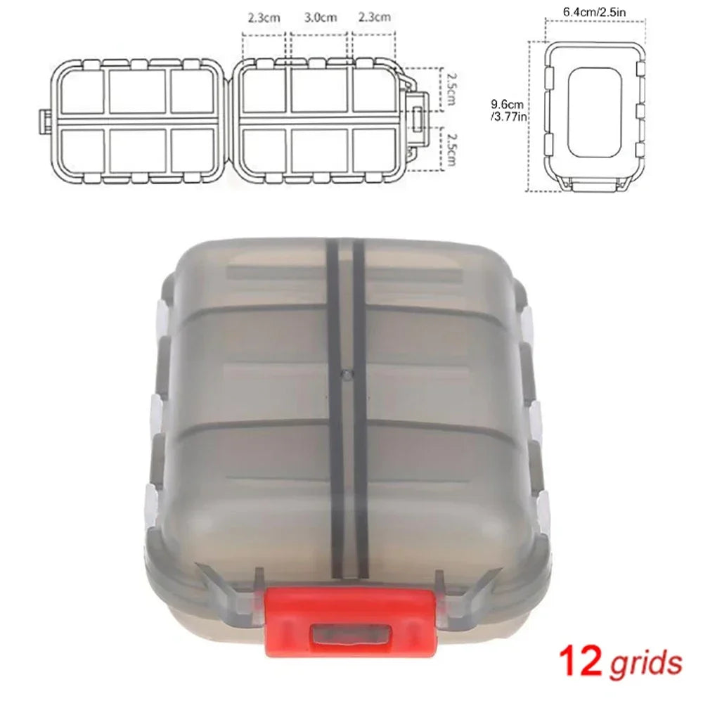 Tcare Portable Pill Case Folding Medicine Drugs Pills Capsule Tablet Zpaxo