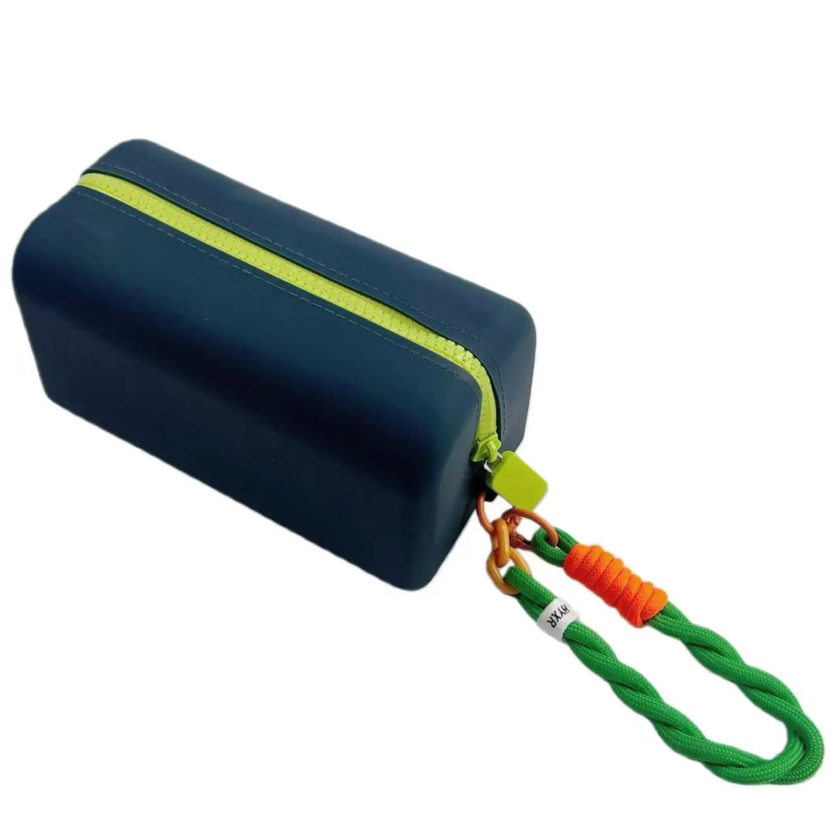 Large Silicone Makeup Bag Multifunctional Toiletry Pouch Hand Strap Zpaxo Dark green