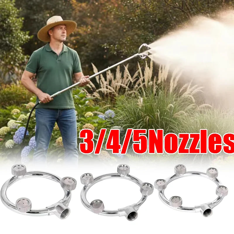 Agricultural Sprayer Imported Nozzle Multi Head Atomizing Round Tip Zpaxo