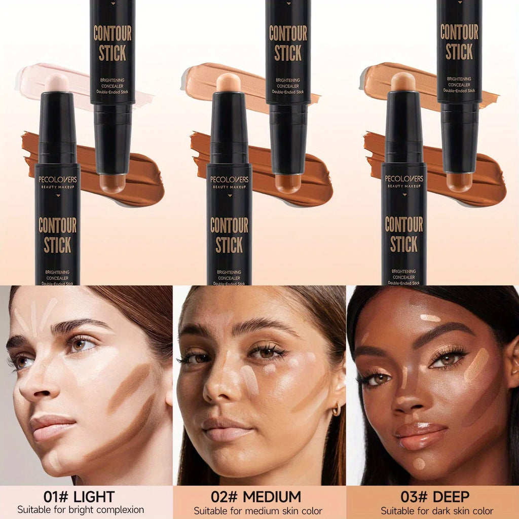 Contouring Stick Double-headed Concealer Highlighter Zpaxo