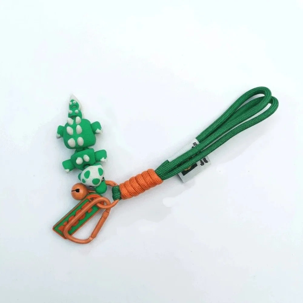 Small 3D Printing Key Ring Smooth Solid Material Polished Edges Zpaxo Green