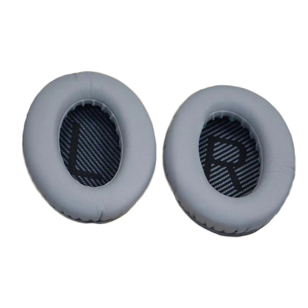 Replacement Earpads For Bose QC2/QC15/QC25/QC35 AE2/2W/2i Headphones Ear Pads Memory Foam Ear Cushions Accessories Repair Parts Zpaxo Gray Black LR