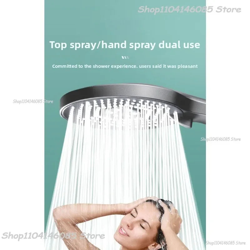 Bathroom Sprayer Shower Head Water Saving Handheld Rain Shower Head Adjustable 5 Modes Shower Bath Head Bathroom Accessories Zpaxo