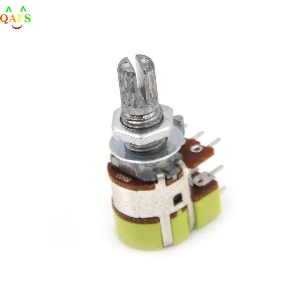 1 PcB50K 50K Ohm Dual Linear Taper Volume Control Potentiometer Switch Zpaxo