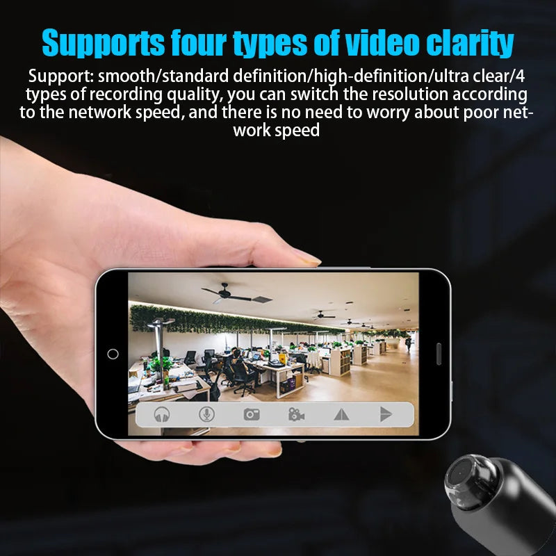 Mini Camera Wireless 1080P Surveillance Security Video Cam Night Zpaxo