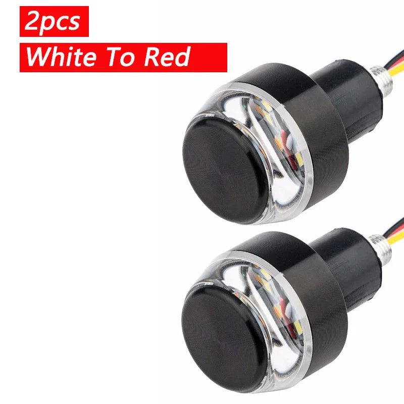 1 Turn Signal Motorcycle LED Light Handlebar Flashing Zpaxo 2pcs W TO R China Mainland